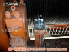 銅子壕壩頂門(mén)機(jī)安裝DXZ行程限位器和SAG斯堪納編