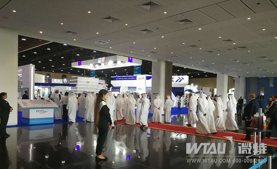 一帶一路，微特走進中東 ～～阿布扎比海事展