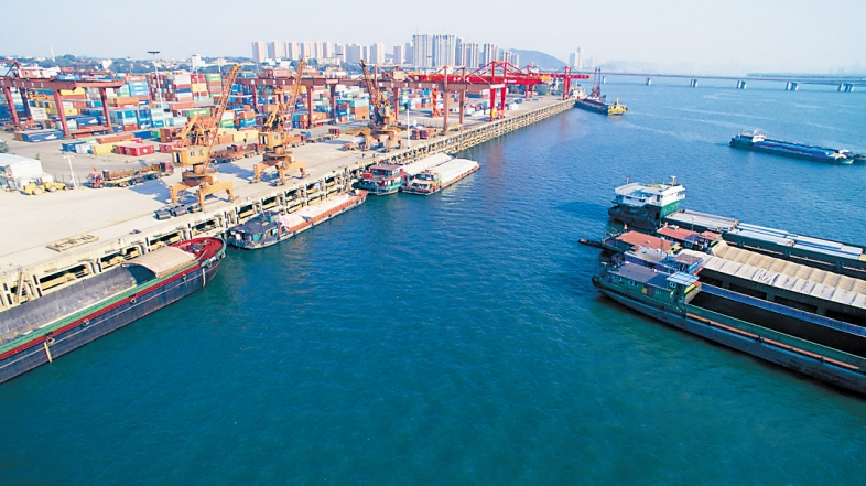 微特武理港機動態(tài)稱重系統(tǒng)助力長沙新港