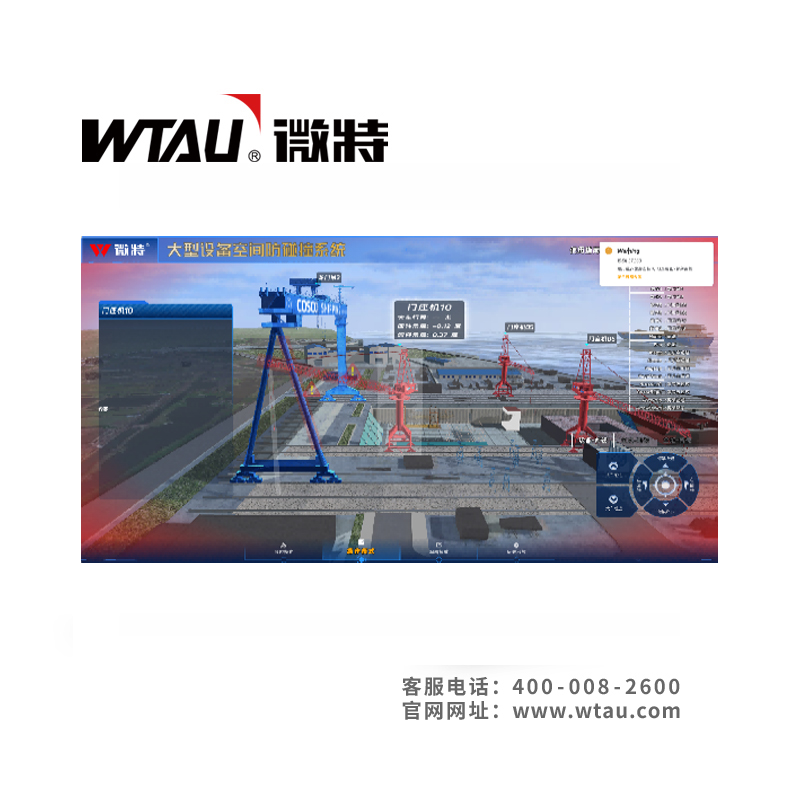 吊機群防碰撞系統(tǒng)及數(shù)字化智控遠程平臺